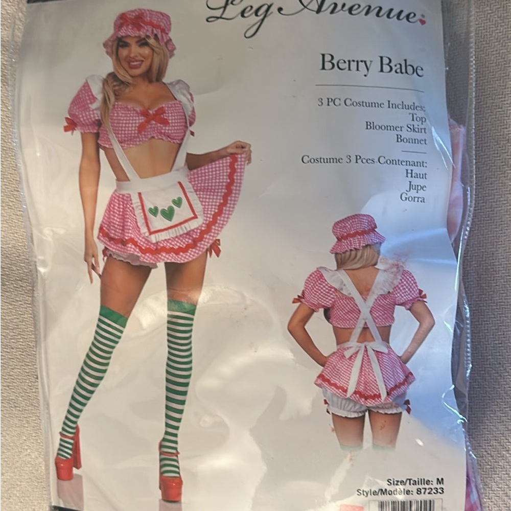 Leg Avenue Gingham Costume Set